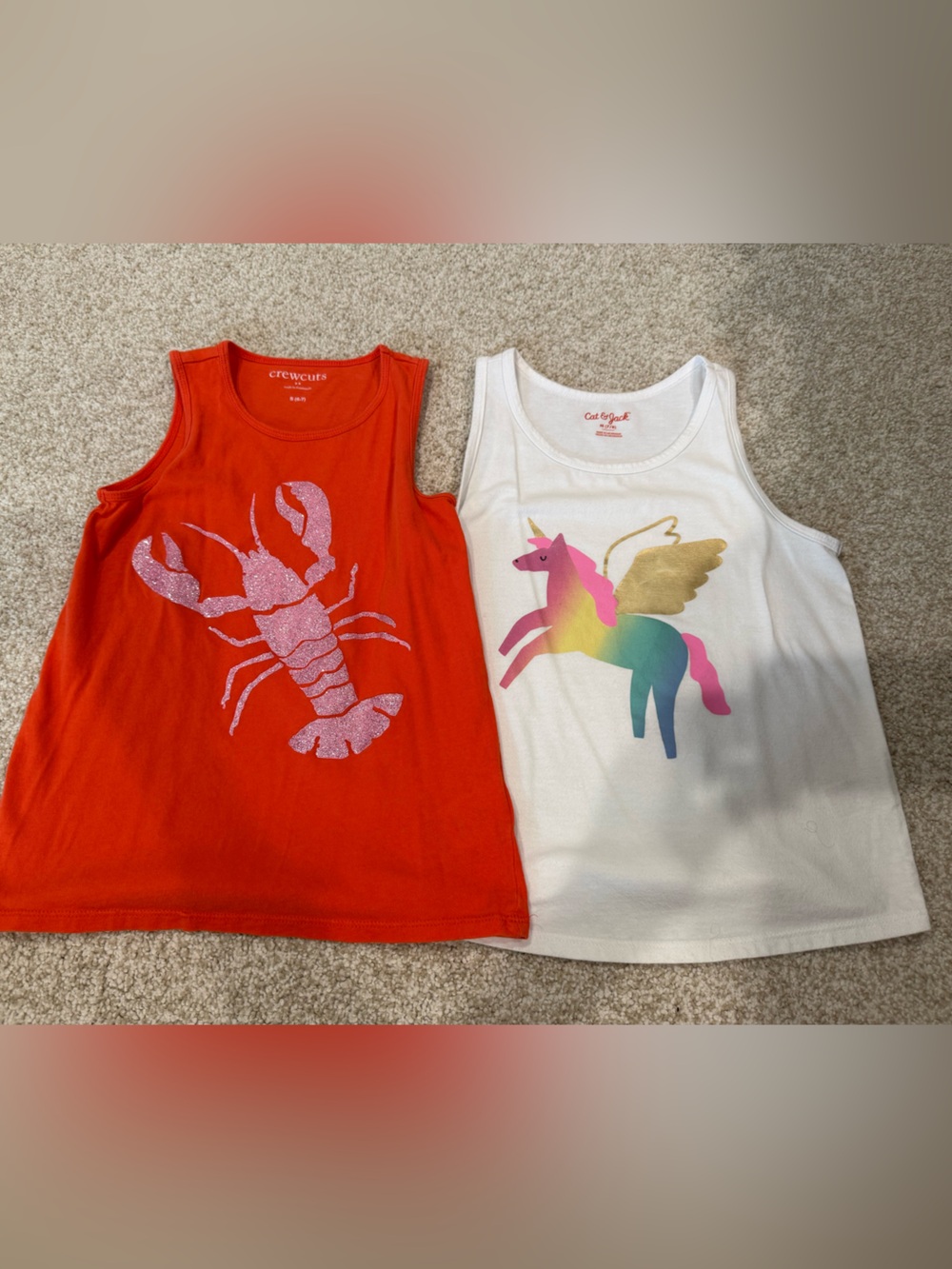 Crew Cuts & Cat & Jack Tank Top Set